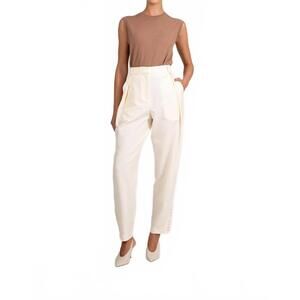 NEW PARENTEZI women's olympia trousers in vanilla